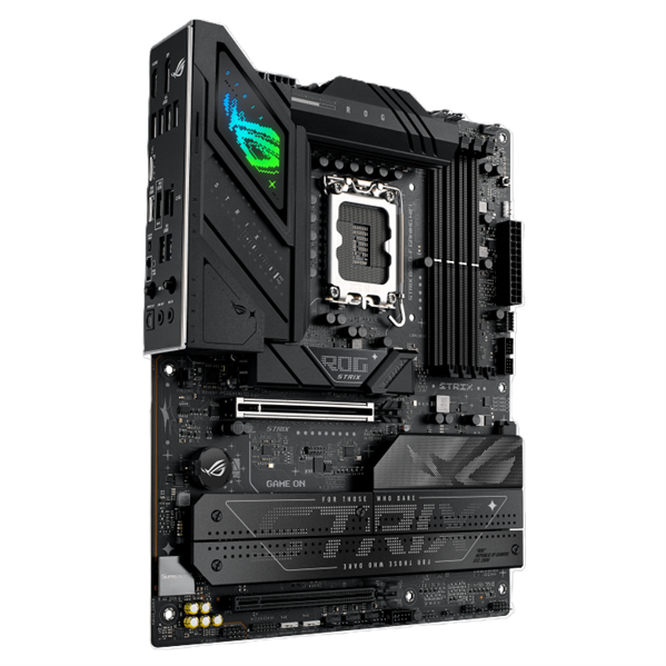 Материнская плата ASUS ROG STRIX B860-F GAMING WIFI, LGA1851, B860, 4*DDR5, 4*SATA, 4*M.2, 7*USB 3.2, Type-C, 2*PCIx16, DP+HDMI, ATX; 90MB1JG0-M0EAY0