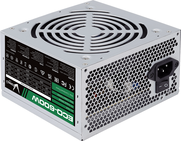 Блок питания Formula V Line ECO-600, 600W, ATX12V v2.3, 12cm Fan (ex Aerocool)