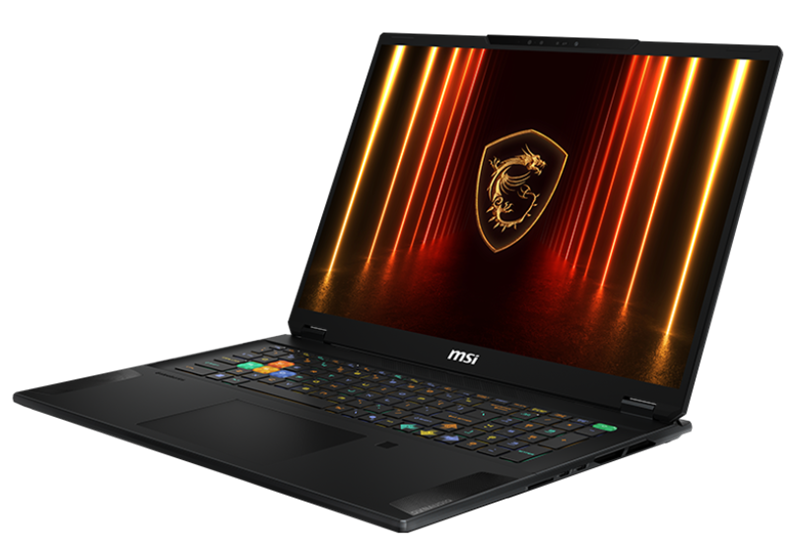 Ноутбук MSI Stealth 18 HX AI A2XWJG Ultra 9 275HX 18" 16:10 UHD+ (3840x2400)120Hz,IPS,DDR5 64GB (32GB*2),2TB SSD,NV RTX 5090(24GB GDDR7),99.9Whr,2.89kg,2y,Win11Home,Midnight Black