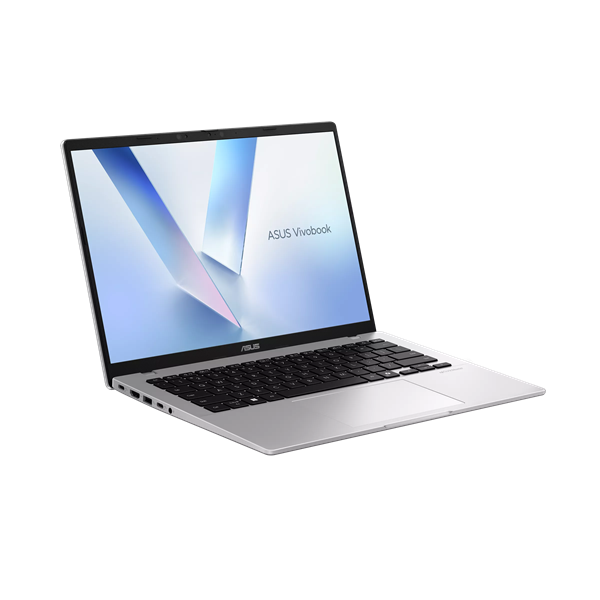 Ноутбук ASUS Vivobook 14 X1407QA-LY099W Snapdragon X X1 26 100/16GB LPDDR5X/1TB SSD/Qualcomm Adreno GPU/14" WUXGA (1920 x 1200) 16:10 Wi-Fi 6E+BT 5.3/ WIN11 HOME/1.49 kg/Cool Silver