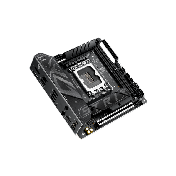 Материнская плата ASUS ROG STRIX B860-I GAMING WIFI, LGA1851, B860, 2*DDR5, 4*SATA, 2*M.2, 6*USB 3.2, Type-C, 1*PCIx16, DP+HDMI, mITX; 90MB1JB0-M0EAY0