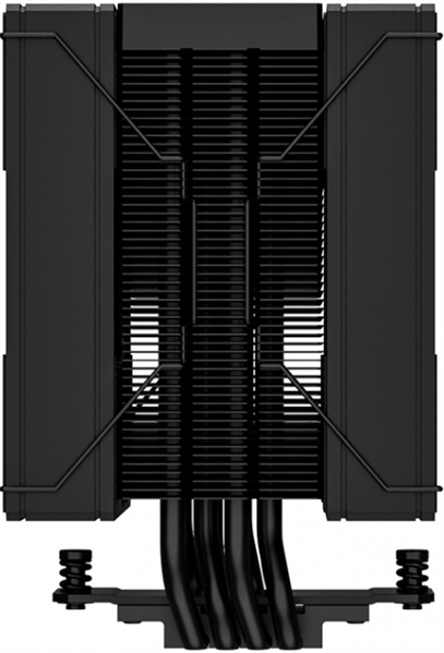 Кулер для процессора ID-COOLING FROZN A410 DK LGA1851/1700/1200/115X/AM5/AM4 (10шт/кор, TDP 230W, PWM, 4 тепл.трубки прямого контакта, DUAL FAN 120mm, черный) RET