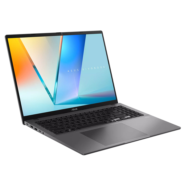 Ноутбук ASUS Vivobook S16 S3607AA-SH108 Intel Core Ultra 7 355 2.3 GHz /DDR5 32GB 1TB M.2 NVMe PCIe 4.0 SSD/Intel Arc Graphics 16" WUXGA (1920 x 1200) OLED 16:10/No OS/Matte Gray/1.70 kg