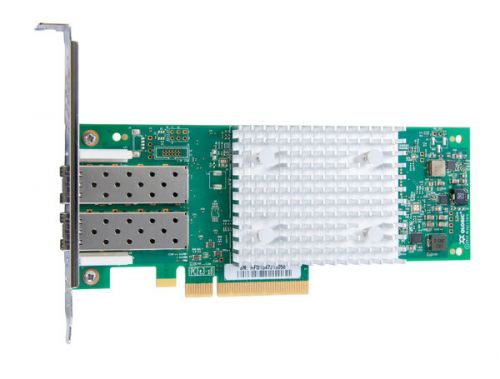 Контроллер Qlogic QLE2742 32Gb Dual Port FC HBA, x8 PCIe, SR LC multi-mode optic, LP + FH, transivers included