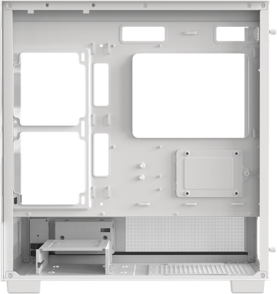 Корпус Formula V Line Crystal E1M White, MATX, USB3.0*2, Switch Display Panel