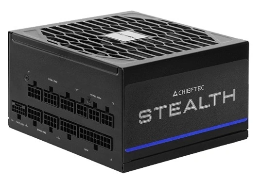 Блок питания Chieftec Stealth SPX-1000-FC (ATX 3.1, 1000W, 80 PLUS PLATINUM, Active PFC, 135mm fan, Gen5 PCIe, Full Cable Management) Retail
