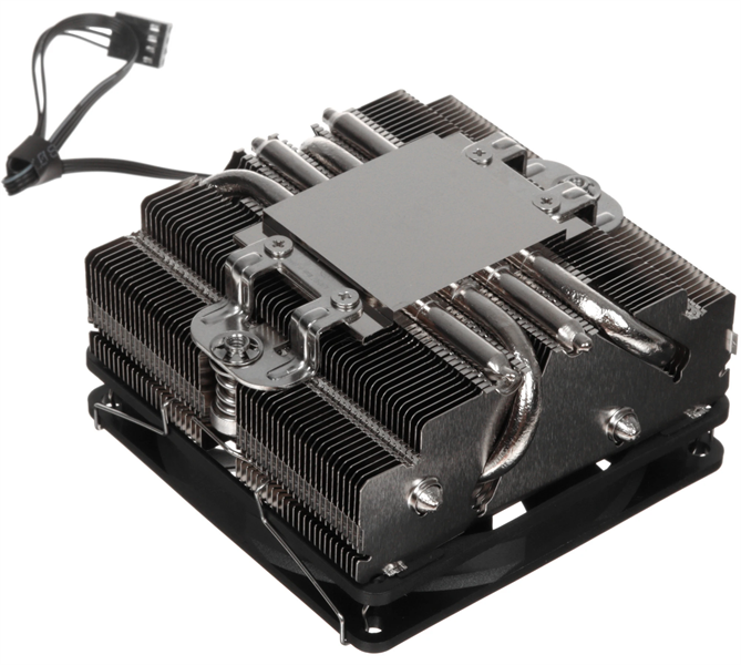 Кулер для процессора PCCooler RC400-53, Low Profile, 92mm FAN, 4 HEAT PIPES, 4-PIN PWM, 1000-2700 RPM, 31.2 DBA, HYDRO BEARING, LGA 1851/1700/1200/115X, AMD AM5/AM4