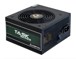 Блок питания Chieftec Task TPS-400S (ATX 2.3, 400W, 80 PLUS BRONZE, Active PFC, 120mm fan, power cord) OEM