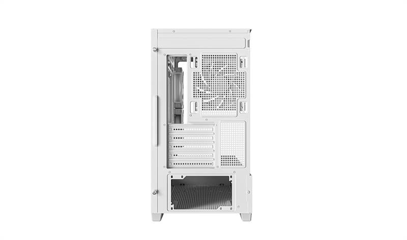 корпус Deepcool CG380 3F WH без БП, боковое окно (панорама), 3x120mm ARGB PWM вентилятора, белый, mATX (R-CG380-WHAGM3-G)