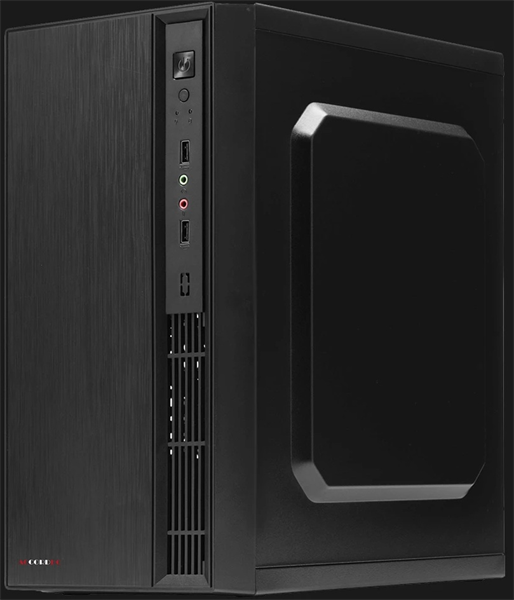 корпус Accord Entry ACC-241 black w/o PSU mATX 2xUSB2.0 audio