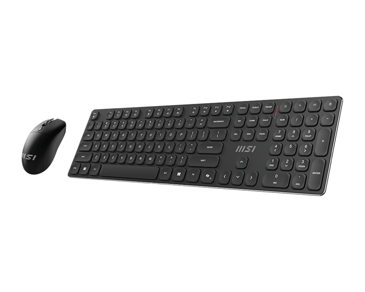 Клавиатура и мышь Keyboard and Mouse MSI FORGE K210 Combo, Wireless, Black