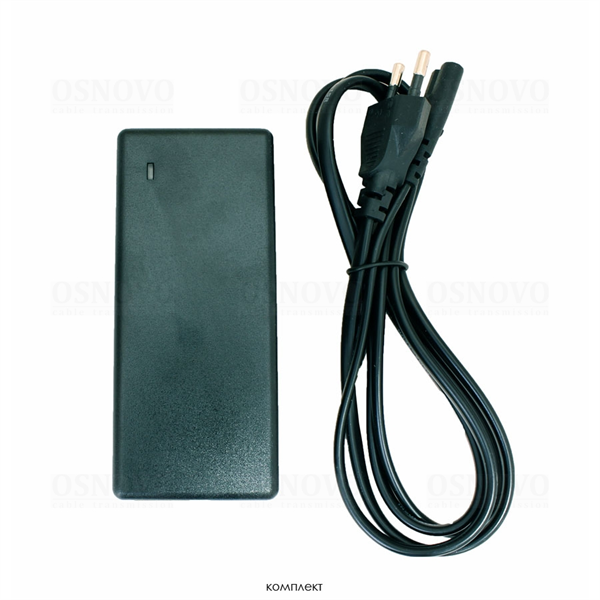 PoE-инжектор OSNOVO Midspan-1/300GA PoE-инжектор Gigabit Ethernet на 1 порт, мощностью до 30W. Совместим с оборудованием PoE IEEE 802.3af/at. Мощность PoE на порт - до 30W. Напряжение PoE - 48V(конт. 4,5(+), 7,8(-