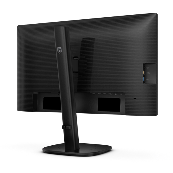 Монитор 23,8" Philips 24B2U3301 1920x1080 WLED 16:9 IPS 300cd, 1500:1, 4ms, 50M:1, 178°/178°, HDMI, DP, USB Hub: 4*USB3.2, USB-C(90W), RJ45, Speak, 120Hz, Tilt, Height, Swivel, Pivot, Internal, VESA, Black,3y
