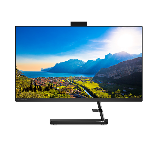 Lenovo IdeaCentre AIO 3 27ALC6 27" FHD (1920x1080) IPS 250N, Ryzen 7 7730U, 2x8GB DDR4-3200, 1TB SSD M.2, Radeon Graphics, WiFi6, BT, 5.0MP Cam, Wireless KB&Mouse, NoOS, Black, 1Y