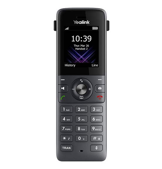 телефон YEALINK W74P (база W70B+трубка W74H) до 10 SIP-аккаунтов, до 10 трубок на базу, до 20 вызовов, шт