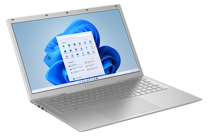 Ноутбук IRBIS 17NBC2000 17.3" AMD Ryzen R3 3200U, 17.3"LCD 1920*1080 IPS , 8+512GB SSD, AC wifi, camera: 2MP, 5000mha battery, plastic case, backlight keyboard, type-c, (после ремонта, потертости, царапины)