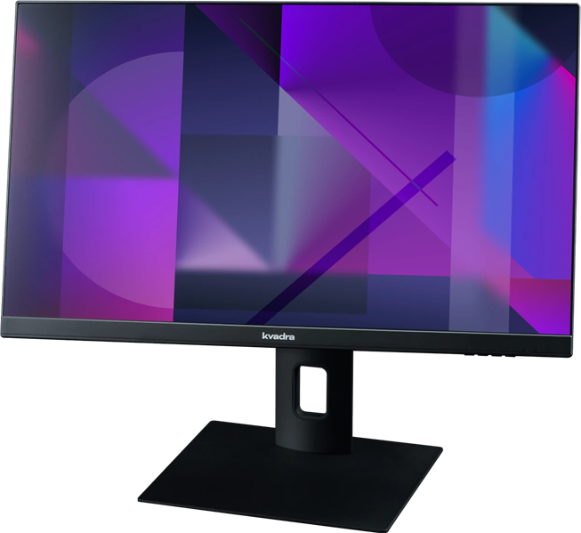 Моноблок Kvadra A20 NT 23.8" FHD(1920x1080) Core i5-13400, 16GB DDR4 (1x16Gb), SSD 512Gb, noDVD, HD Webcam, WiFi, BT, No Kb no Mouse, Black, noOS , 1Y Wty, МПТ