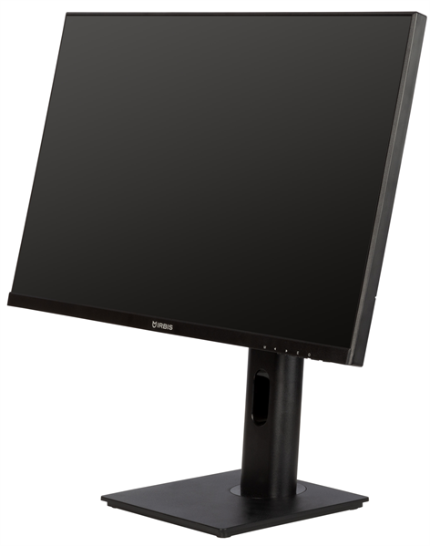 IRBIS MIR View 24 23.8'' LED Monitor 1920x1080, 16:9, IPS, 300 cd/m2, 1000:1, 5ms, 178°/178°, VGA, HDMI, DP, Audio out, 75Hz, speak, регул. накл/выс/повор/вращ,внутр.бп. Black МИНПРОМТОРГ(МПТ) 3г