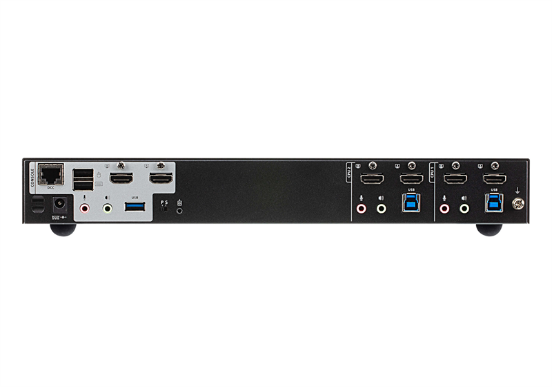 КВМ переключатель ATEN 2-Port USB3.0 4K HDMI Dual Display KVMP Switch