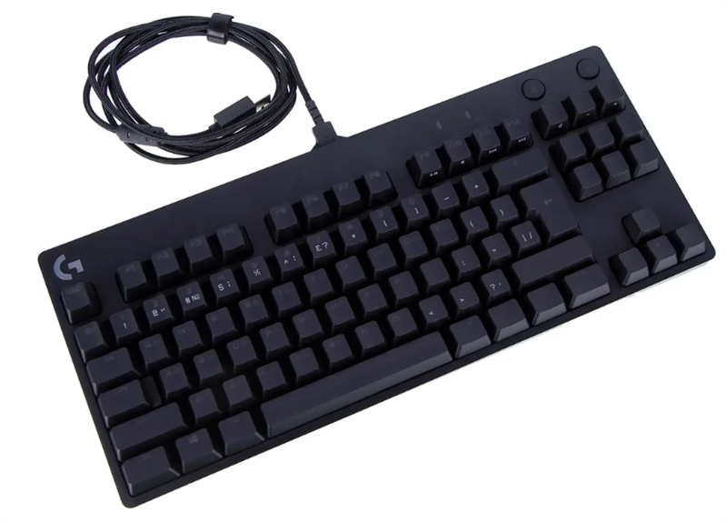 Клавиатура Logitech Gaming keyboard G PRO, Mechanical, RGB, Black, [920-009393]