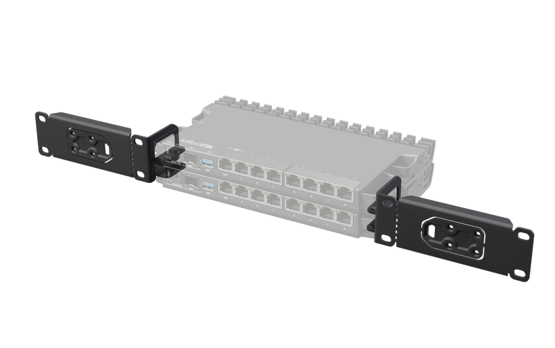 Крепление MikroTik Rackmount ears set for RB5009 series (for mounting up to four RB5009 in rack)