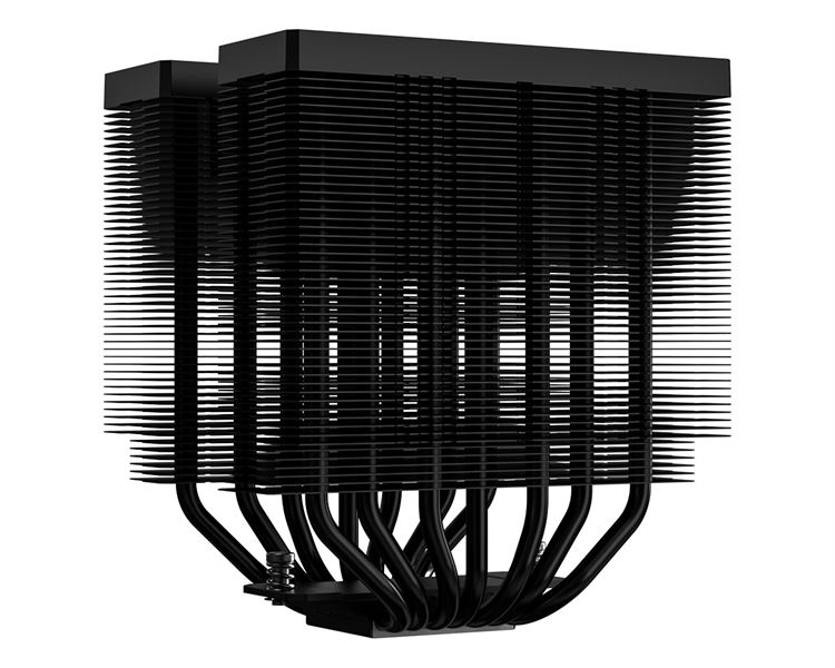 Кулер для процессора ID-COOLING FROZN A720 BLACK LGA1700/1200/115X/AM5/AM4 (6шт/кор, TDP 300W, PWM, черный, 7 тепл.трубок + медная база, DUAL FAN 140mm) RET