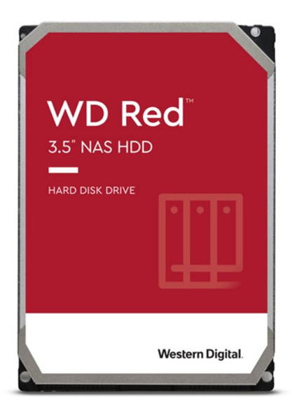 Жесткий диск Western Digital HDD SATA-III 2Тb Red Plus for NAS WD20EFZX, 5400 rpm, 128MB buffer, 1 year