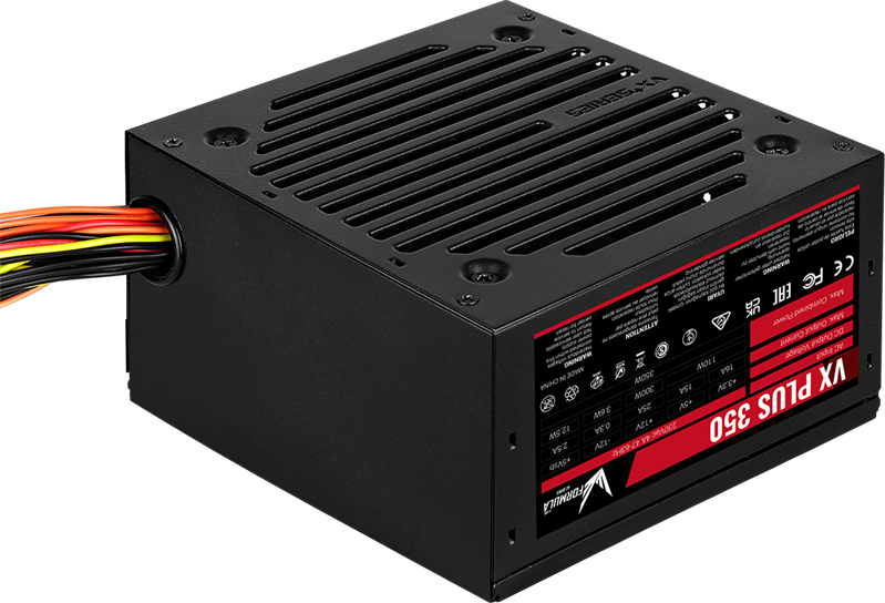 Блок питания Formula V Line VX PLUS 350, 350W, ATX12V v2.3, 12cm Fan (ex Aerocool)