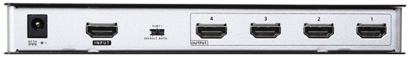 Разветвитель Aten ProAV black: Разветвитель HDMI True 4K 4-портовый