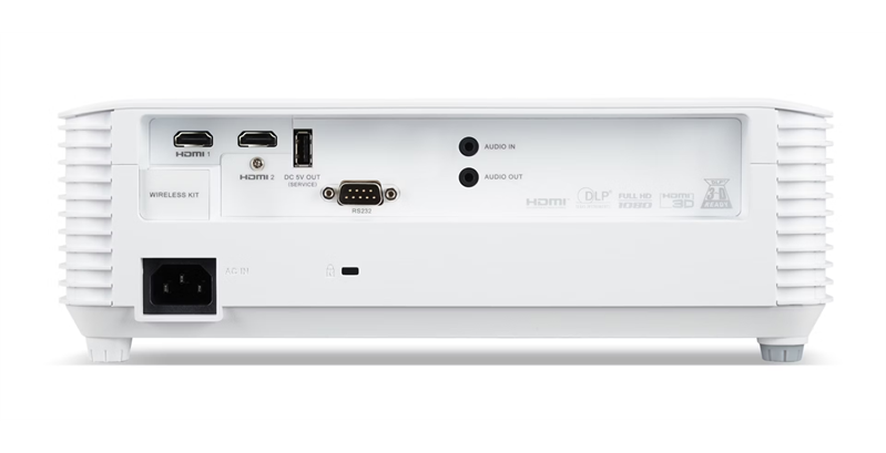 Проектор Acer projector H6546Ki, DLP, 1080p, 5200 Lm, 10000:1, ACCN, 2.9 Kg, Carrying Case, EURO Power, HDMI Cable (replace MR.JW011.002)