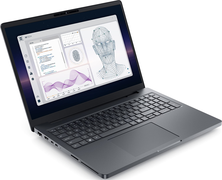 Ноутбук Dell Pro Max 16 Plus MB16250 Core Ultra 7 265HX 16" 16:10 UHD+(3840x 2400),120Hz,500 nits,DDR5 32GB (16GB*2),2TB SSD,NV RTX 3000 (12GB GDDR7),backlight,96Whr,FPR,2.55kg,2y,Linux,Black,KB Eng/Rus