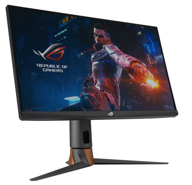 ASUS 27" ROG SWIFT PG27AQN IPS 2560x1440 1ms (MPRT) 400cd HDR10 360Hz HDMI*3 DP USB-Hub Swivel Pivot HAS Black