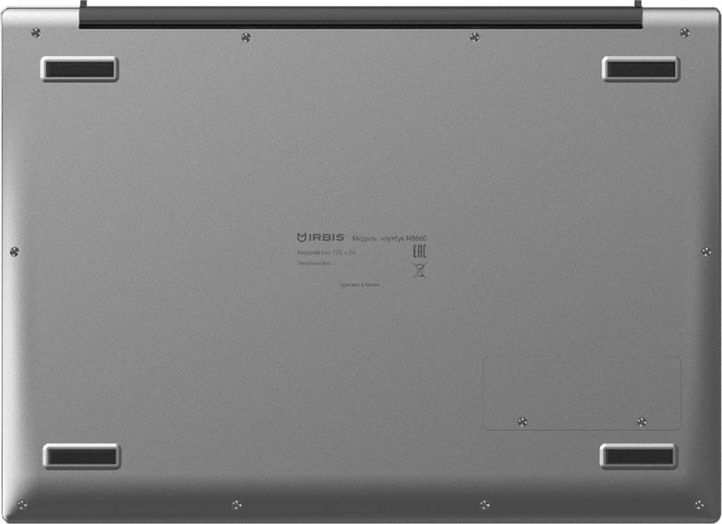 IRBIS NB660 13.5" 3000*2000 3:2 full screen LCD IPS, Pentium J3710, 4G/128G, 5000mAh/7.4V,1M FF, Full metal ,glass panel,SSD support , Windows 10 Pro
