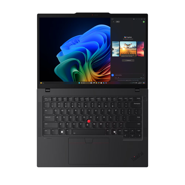 Ноутбук ThinkPad T14 Gen6 14" 2.8K(2880x1800)OLED 500nits Touch, AMD Ryzen AI 7 PRO 350, 32Gb DDR5-5600, 1Tb SSD m.2, AMD Graphics, WiFi7+BT, FPR, cam 5MP+IR, 4cell 52.5Wh, 65W USB-C, Win11 Pro, 1y war-ty