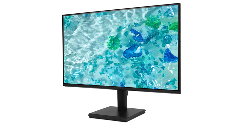 Монитор 27'' ACER Vero V277Gbip IPS, 1920x1080, 1 / 4ms, 250cd, 120Hz, 1xVGA + 1xHDMI(1.4) + 1xDP(1.2), sync: FreeSync, Vesa:100x100