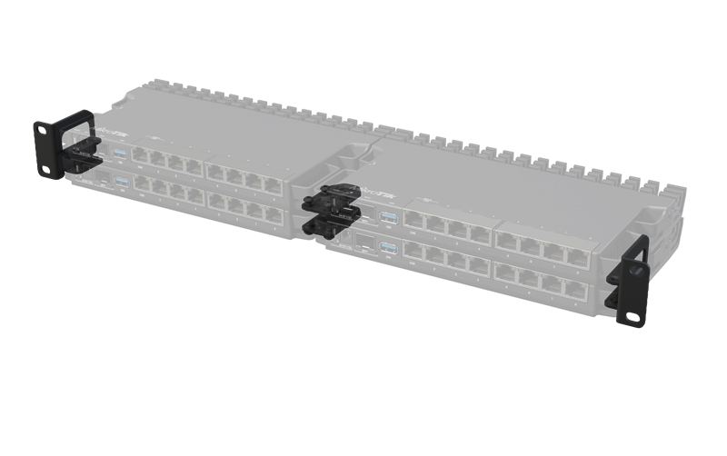 Крепление MikroTik Rackmount ears set for RB5009 series (for mounting up to four RB5009 in rack)
