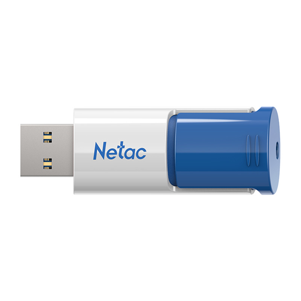 Носитель информации Netac U182 Blue 32GB USB3.2 Flash Drive, retractable (replaced NT03U182N-032G-30BL)