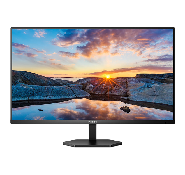 Монитор 31,5" Philips 32E1N3500 2560x1440, WLED, 16:9, IPS, 350cd, 4ms, 1000:1, 178/178, 2*HDMI, DP, 100Hz, Tilt, Internal, VESA, Black, 3y