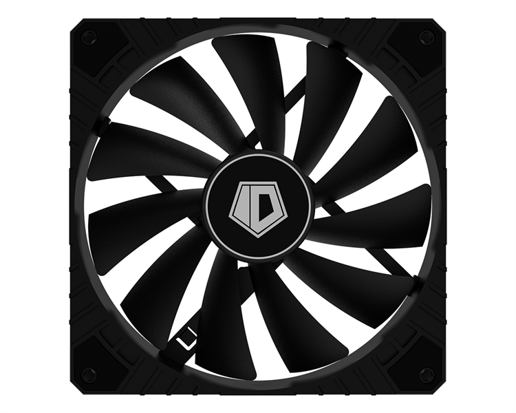 Вентилятор ID-COOLING WF-14025-XT-Black (140x140x25mm, 800-1600 об/мин RPM )