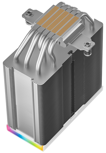 Кулер для процессора DEEPCOOL AK500S DIGITAL SE WH LGA20XX/1700/1200/115X/AM5/AM4 (12шт/кор, TDP 240W, PWM, Fan 120mm, 5 тепл. трубок, Copper Base, белый) RET (R-AK500S-WHADMN-GJD)