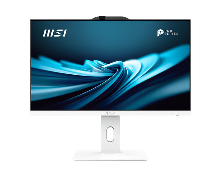 Моноблок MSI Pro AP242P 14M AiO 23,8" FHD(1920x1080)IPS AG Non-touch, Core i5-13500(2.5GHz), 16Gb(16*1) DDR5 SO-DIMM, 512GB SSD, Intel Graphics,WiFi,BT,camera,WirelessKB&mouse Eng/Rus,noOS,1y w-ty,White