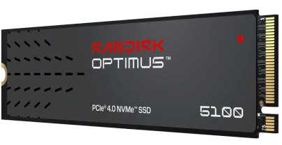 Твердотельный накопитель SanDisk SSD Optimus 5100 M.2 2280 NVMe 500Gb, 6600MBs/5600MBs TBW 300, SDSP51500GAN, 1 year (незначительное повреждение коробки)