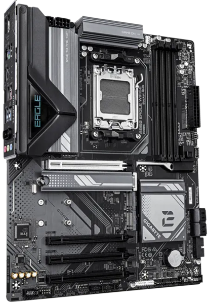 Материнская плата GIGABYTE B850 EAGLE WIFI6E, AM5, B850, 4*DDR5, 4*SATA, 4*M.2, 2*USB 3.2, 4*USB 2.0, Type-C, 3*PCIx16, DP+HDMI, ATX