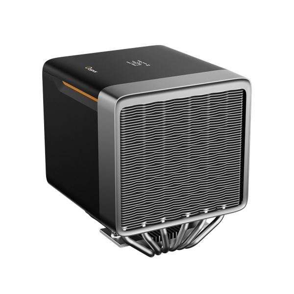 Кулер для процессора Ocypus Delta A62 EX BK Digital, 2x120mm ARGB FAN, Top Display Panel, 6 HEAT PIPES, 4-PIN PWM, 600-1800 RPM, 31DBA, HYDRO BEARING, LGA115X/1200/1700/18XX, AM4/AM5