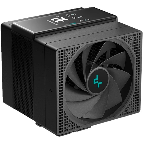 Кулер для процессора DEEPCOOL ASSASSIN IV VC VISION LGA20XX/1700/1200/115X/AM5/AM4 (6шт/кор,TDP 300W, PWM, DUAL FAN 140mm + 120mm, DUAL Heatsink, 7 Heatpipe, Copper Base) RET (R-ASN4-BKNVMD-G)