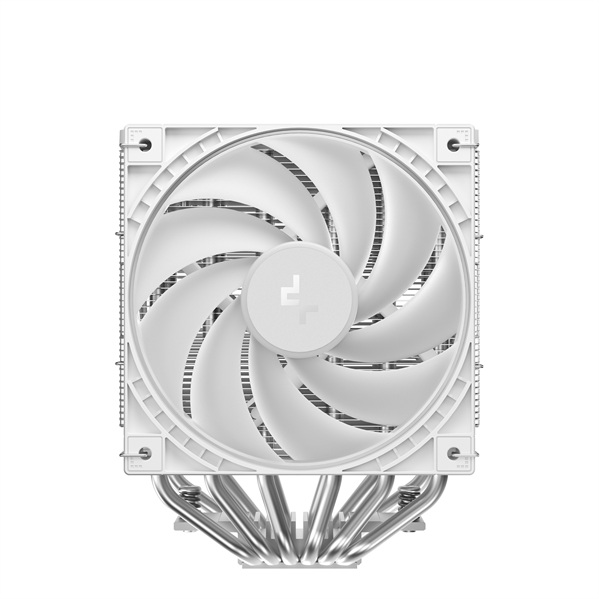 Кулер для процессора DEEPCOOL AG620 G2 WH ARGB LGA1954/1851/1700/AM5/AM4 (9шт/кор, TDP 270W, PWM, DUAL ARGB Fan 120mm, 6 тепл. трубок, белый) RET (R-AG620-WHAMMG2-G)
