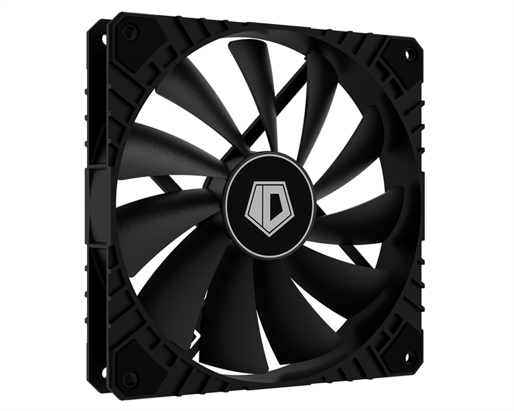 Вентилятор ID-COOLING WF-14025-XT-Black (140x140x25mm, 800-1600 об/мин RPM )