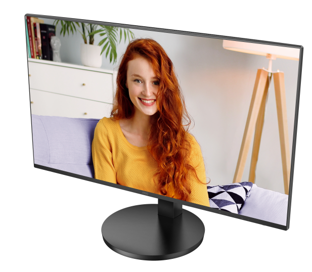27' AOC Q27B3CF2 2560x1440, WLED, 16:9, IPS, 350 cd, 1300:1, 20M:1, 4ms, 178/178, HDMI, 2xUSB 3.2, USB-C65W(DP Alt), 100 Hz, Speak, Tilt, HAS, VESA, Внутр, Black, 3y