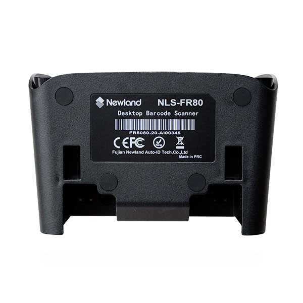 сканер штрихкода стационарный Newland NLS-FR8080-20 FR80 2D CMOS Mega Pixel Large window vertical desktop scanner with "L" mounting bracket, 3 mtr USB cable and multiplug adapter.