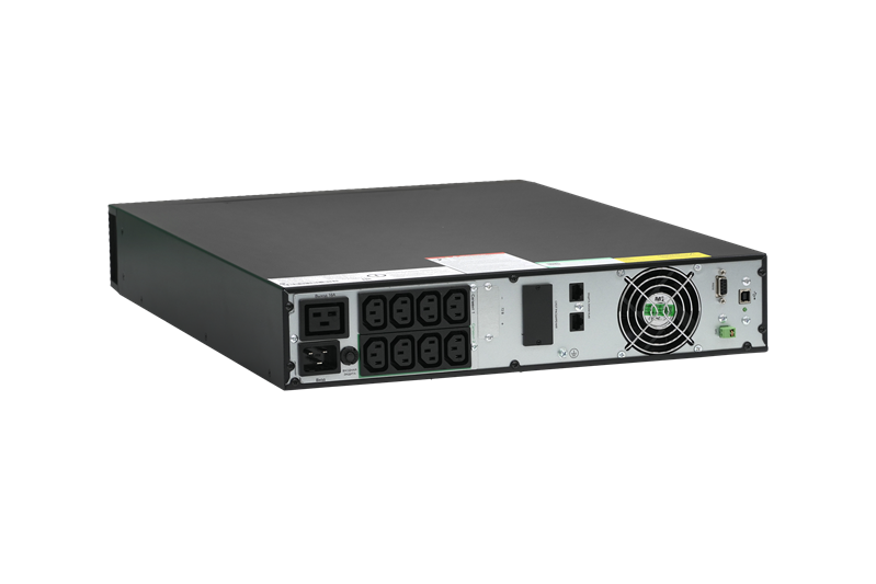 Источник бесперебойного питания Systeme Electric Smart-Save Online SRV, 3000VA/3000W, On-Line, Rack 2U(Tower convertible), LCD, Out: 8xC13+1xC19, SNMP Intelligent Slot, USB, RS-232, Dry contact